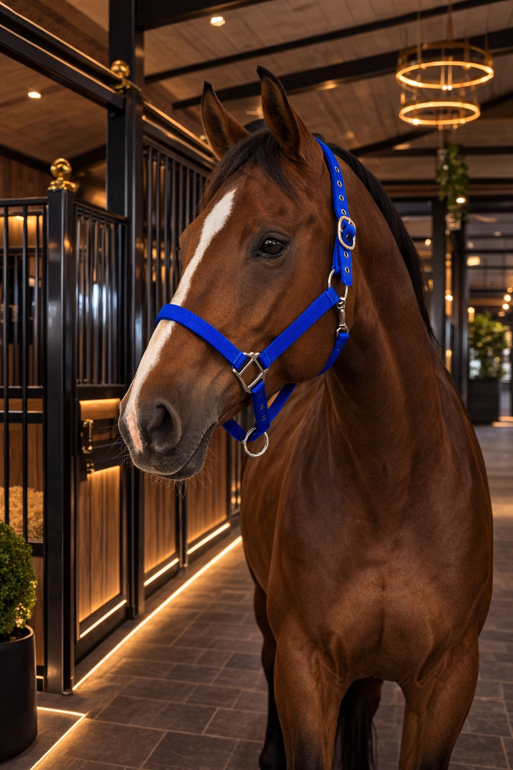 NYLON HALSTER MET MUSKETON HAAK